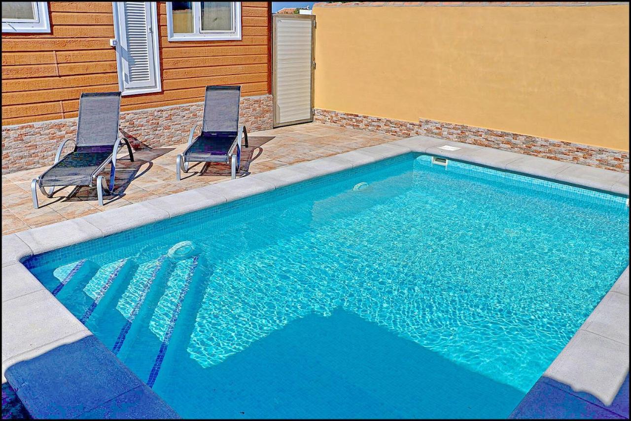 Bungalow con piscina privada Conil De La Frontera Exterior foto
