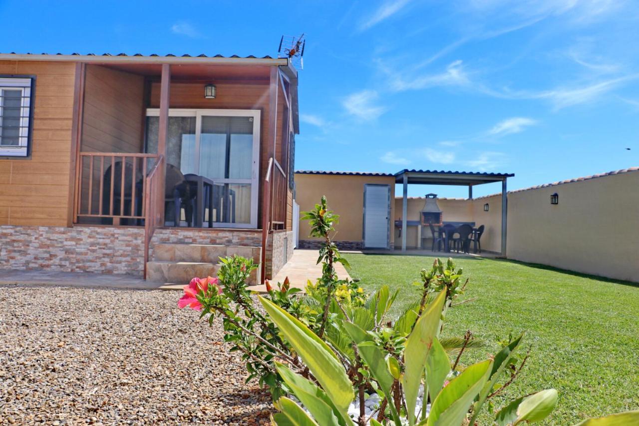 Bungalow con piscina privada Conil De La Frontera Exterior foto